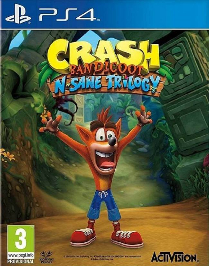 CRASH BANDICOOT N SANE TRILOGY PS4 CUENTA PRIMARIA