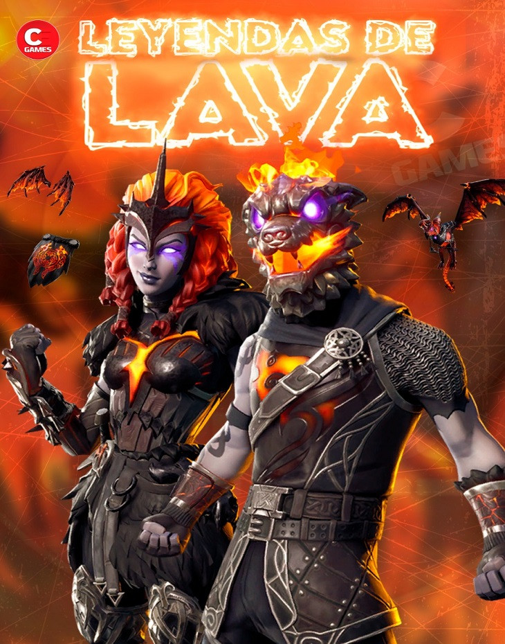 Pack Leyendas de Lava