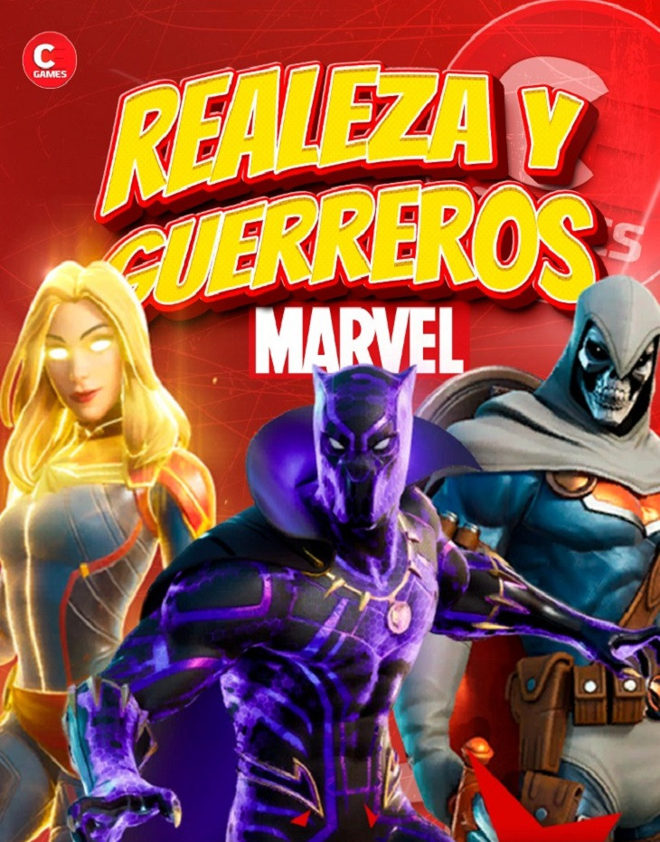 Marvel: paquete Realeza y guerreros