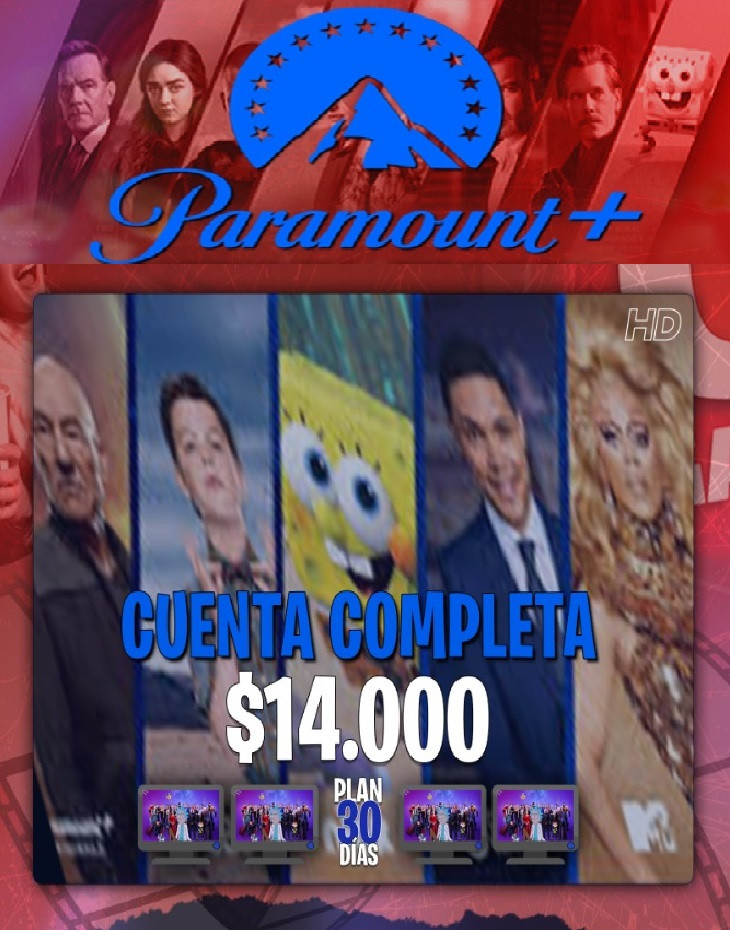 Paramount Cuenta Completa