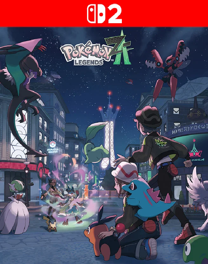 Pokemon Legends: Z-A - Nintendo Switch 2 Cuenta Primaria